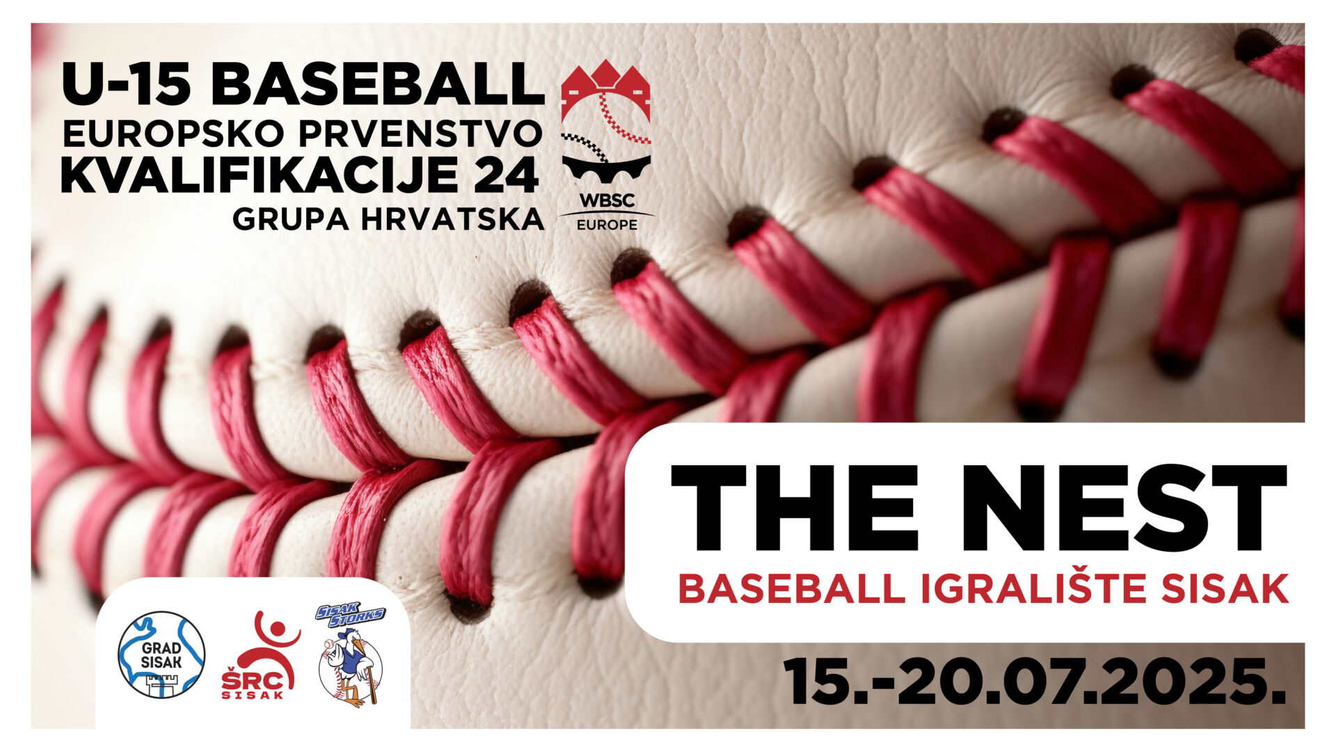 Europsko prvenstvo U15 u baseballu - Športsko-rekreacijski centar Sisak
