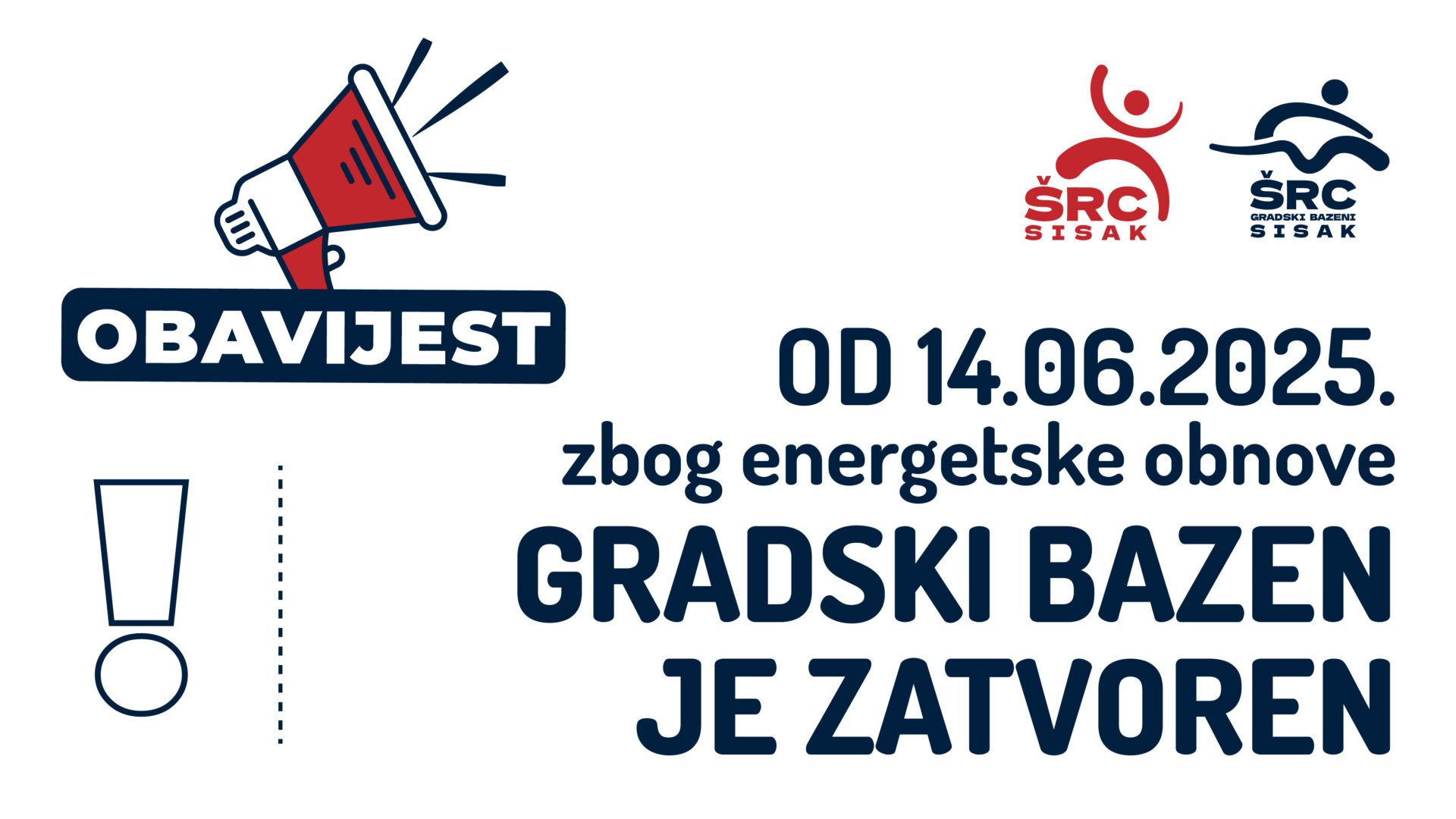 Gradski bazen Sisak ! - Športsko-rekreacijski centar Sisak